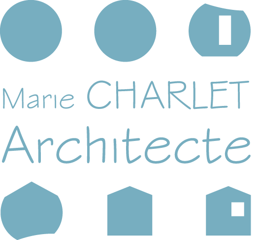 logo charlet bleu